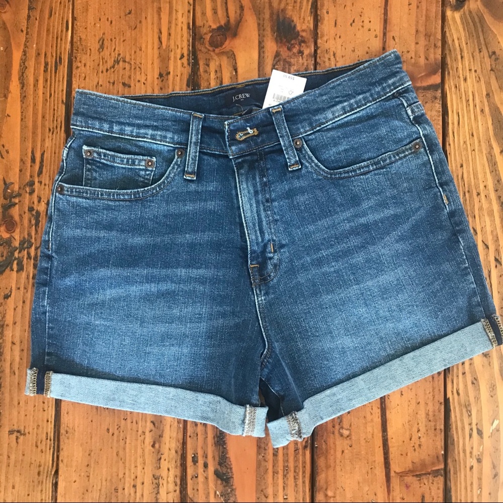 NWT J. Crew High-Waisted Shorts, size 26 - Picture 2 of 4